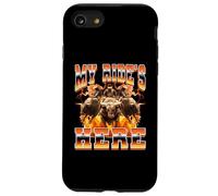 Bull Rider Bull Riding Bootleg Style 90s My Ride è qui Custodia per iPhone SE (2020) / 7/8