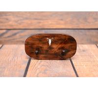 Bull Terrier - Grucce In Legno Con Immagine Di Un Cane Art Dog DE