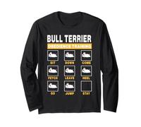 Bull Terrier Obedience Training Dog Guide To Trainer Puppy Maglia a Manica