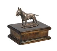 Bull Terrier - urna esclusiva con l'immagine di un cane Art Dog IT