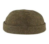 Bullani Berretto docker, berretto da marinaio, 100% lana, prodotto in Germania, comodo e delicato sulla pelle, oliva, 60