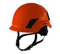 Bullard C10NRDAMR CEN10 ANSI Z89.1 Tipo I Casco di sicurezza non ventilato con sottogola integrato, rosso