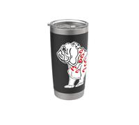 Bulldog, alce, cuore Bicchiere termico in acciaio inox doppia parete