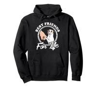 Bulldog americano Design divertente American Bulldog Lovers Felpa con Cappuccio