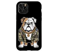 Bulldog Army Street Style Military Streetwear Animali Custodia per iPhone 11 Pro