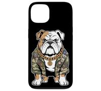 Bulldog Army Street Style Military Streetwear Animali Custodia per iPhone 13
