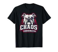 Bulldog Chaos Coordinator - Funny Dog Design Maglietta