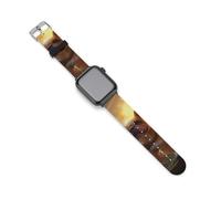 Bulldog Dog Angel Cinturino di ricambio in silicone per orologio sportivo compatibile con Apple Watch, 42mm/44mm, Acciaio inossidabile, Ametista