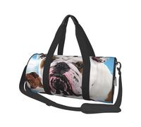 Bulldog francese, Borsone da viaggio di grande capacità Borsa rotonda Borsa da viaggio sportiva Borsa da viaggio Borsa da fitness