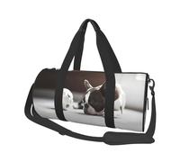 Bulldog francese, Borsone da viaggio di grande capacità Borsa rotonda Borsa da viaggio sportiva Borsa da viaggio Borsa da fitness