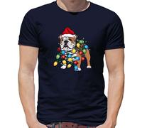 Bulldog Francese Cane Natale - T-Shirt - Bull Cani Carino Love Natale Animale
