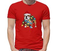 Bulldog Francese Cane Natale - T-Shirt - Bull Cani Carino Love Natale Animale