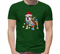 Bulldog Francese Cane Natale - T-Shirt - Bull Cani Carino Love Natale Animale