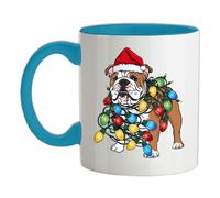 Bulldog Francese Cane Natale - Tazza IN Ceramica - Bull Cani Carino Love