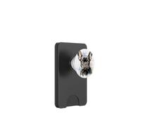 Bulldog francese Cane Portait Pittura Acquerello PopSockets PopWallet per MagSafe