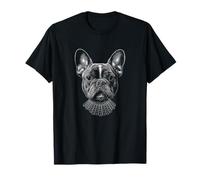 Bulldog francese con collare Ruth Bader Ginsburg RBG Maglietta