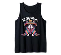 Bulldog Francese El Squatcho Poncho Divertente Bulldog Francese Canotta