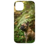 Bulldog francese Foresta Avventura Natura Amante Custodia per iPhone 14 Plus