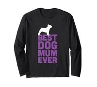 Bulldog francese / Frenchie - Best Dog Mum Ever Funny Maglia a Manica