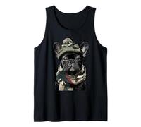 Bulldog Francese Mimetico Mimetico Cacciatore Cane Frenchie Canotta