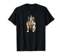 Bulldog francese nei panni di un gladiatore romano Maglietta