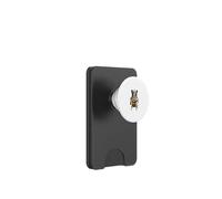 Bulldog francese nei panni di un gladiatore romano PopSockets PopWallet per MagSafe