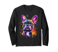 Bulldog francese | Stampa sul davanti Maglia a Manica