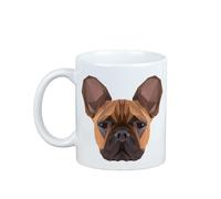 Bulldog francese tazza geometrica Art-Dog