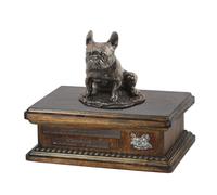 Bulldog Francese V Urna In Legno Con Un Ritratto Art-Dog