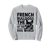 Bulldog francesi I comici della razza canina del mondo dei cani Felpa