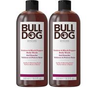 Bulldog - Gel Doccia Vetiver e Pepe Nero - 500 mL (Confezione da 2)