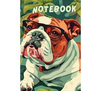 BULLDOG GRAPH PAPER NOTEBOOK No2: Cute Graph Paper Notebook with Bulldog on the Cover. For Your Additional Notes or just Notes. This Bulldog Journal - ... for Person who Loves Dogs Especially Bulldogs