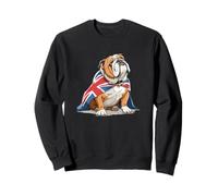 Bulldog Inglese Cerca Gli Amanti dei Cani Britannici Felpa