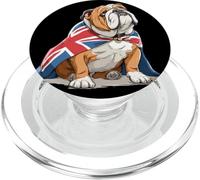 Bulldog inglese cerca gli amanti dei cani britannici PopSockets PopGrip per MagSafe