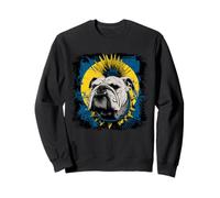 Bulldog inglese Punk Felpa