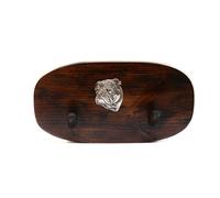 Bulldog inglese tipo 3 - appendino in legno con un cane Art Dog IT