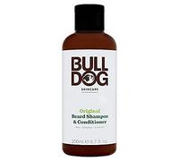 Bulldog Original - Shampoo e balsamo per barba 2 in 1, 200 ml, confezione da 4