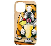 Bulldog Party Time Custodia per iPhone 15