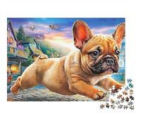 Bulldog Puzzle 1000 Pezzi Appassionati, Materiali Premium, Poster E Box Elegante - 70x50cm/1000pcs