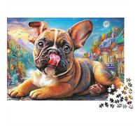 Bulldog Puzzle 1000 Pezzi - Attività Mindful, Rilassamento Cerebrale, Poster Da Muro, Packaging Elegante - 70x50cm/1000pcs