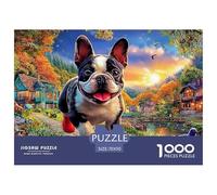 Bulldog Puzzle Artistico Da Museo - Edizione Da 1000 Pezzi Con Illustrazioni Di Inestimabile Bellezza - Un'Esperienza Di Divertimento E Un Regalo Per Tutti 70x50cm/1000pcs
