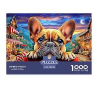 Bulldog Puzzle Collezione D'Autore - 1000 Pezzi Ricercati Con Eccellenti Rappresentazioni Di Opere D'Arte - Il Regalo Di Festa Per Eccellenza, 14+ 52x38cm/1000pcs
