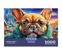 Bulldog Puzzle Collezione D'Autore - 1000 Pezzi Ricercati Con Eccellenti Rappresentazioni Di Opere D'Arte - Il Regalo Di Festa Per Eccellenza, 14+ 70x50cm/1000pcs