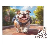 BULLDOG Puzzle Da 1000 Pezzi Per Adulti Puzzle Da 1000 Pezzi Giochi Educativi Decorazione Della Casa Puzzle I Migliori Regali Per Uomini E Donne 1000pcs (75x50cm)