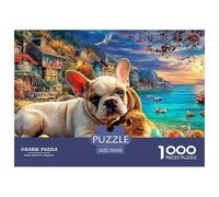 Bulldog Puzzle Da Intrattenimento Di Qualità - 1000 Pezzi Con Raffigurazioni Artistiche Di Grande Impatto - Regalo Divertente Per Tutta La Famiglia 70x50cm/1000pcs