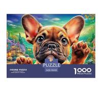 Bulldog Puzzle D'Autore Da 1000 Pezzi Caratterizzato Da Immagini D'Arte Esclusive - Il Regalo Ricercato Per Adulti E Bambini Dai 14 Anni in Poi 70x50cm/1000pcs