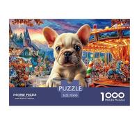 Bulldog Puzzle D'Autore Da 1000 Pezzi Caratterizzato Da Immagini D'Arte Esclusive - Il Regalo Ricercato Per Adulti E Bambini Dai 14 Anni in Poi 70x50cm/1000pcs