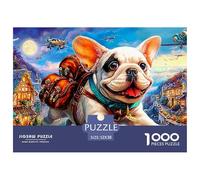 Bulldog Puzzle Della Galleria D'Arte - 1000 Pezzi Con Immagini Che Ispirano E Meravigliano - Il Regalo Di Festa Che Piace A Tutti 52x38cm/1000pcs