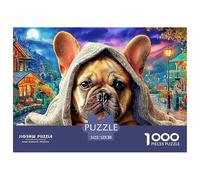 Bulldog Puzzle Di Ispirazione Museale Per La Famiglia - 1000 Pezzi Con Stampe Puzzle Di Elevata Qualità Artistica - Il Regalo Per Eccellenza Per Un Pubblico 14+ 52x38cm/1000pcs