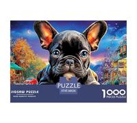 Bulldog Puzzle Di Ispirazione Museale Per La Famiglia - 1000 Pezzi Con Stampe Puzzle Di Elevata Qualità Artistica - Il Regalo Per Eccellenza Per Un Pubblico 14+ 38x26cm/1000pcs